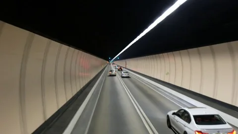 Tate's Cairn Tunnel Stock Footage 78217582
