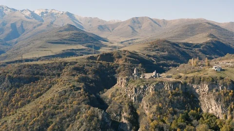 Tatev Monastery in Armenia Vídeo Stock 119700316