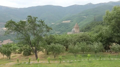 The Tatev monastery complex in all its splendor 1 Video stock 333508703