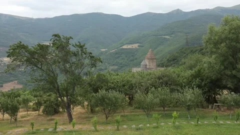 The Tatev monastery complex in all its splendor 2 Stock Footage 333508707