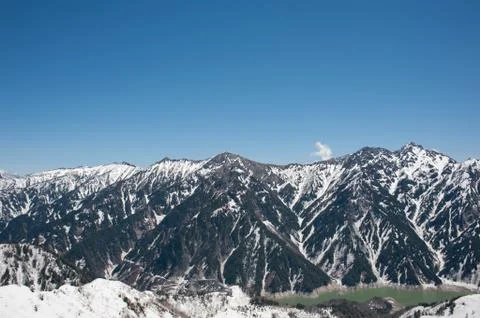 Tateyama Mountain Range Stock Photos