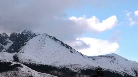 Tatra Mountains landscape Stock Footage 87453343