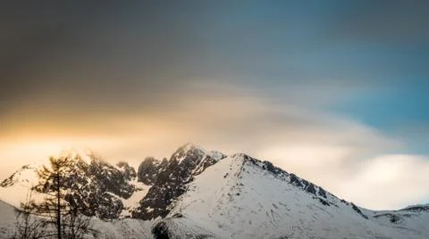 Tatra Mountains landscape Stock Photos