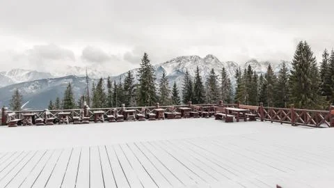 Tatra mountains in winter Stock Photos