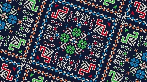 Tatreez Stock Footage 152339193