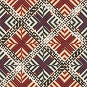 Tatreez pattern Stock Illustration