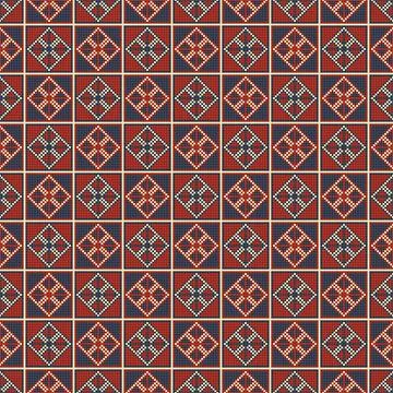 Tatreez pattern Illustrazione stock