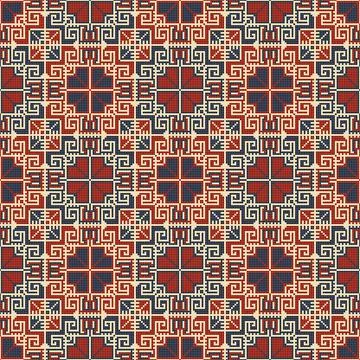 Tatreez pattern Stock Illustration