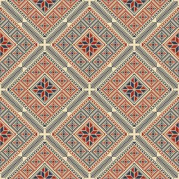 Tatreez pattern Stock Illustration