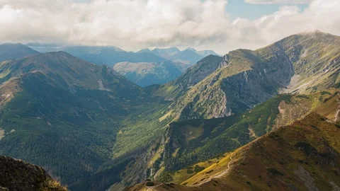 Tatry mountains in september Video stock 251559231