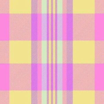 Tattersall textile pattern plaid, traditional fabric tartan seamless. Greet.. Stock Illustration