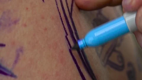 Tattoo Art: A Close-Up Perspective Video stock 288690185