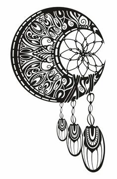 Tattoo  Dream catcher design Vector illusrtration Stock Illustration
