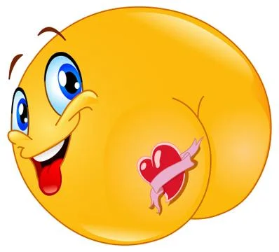 Tattoo emoticon Illustrazione stock