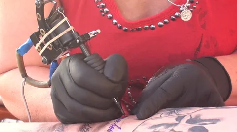Tattoo Stock Footage 909256