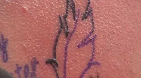 Tattoo Stock Footage 909399