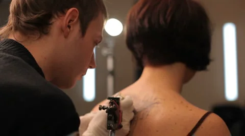 Tattoo Stock Footage 974764