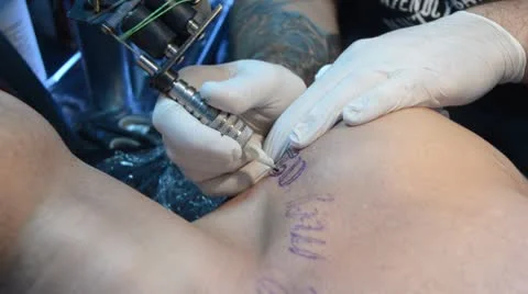 Tattoo Stock Footage 10194833