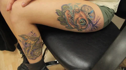 Tattoo Stock Footage 36738994