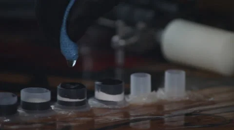 Tattoo Gray Wash Stock Footage 28299711