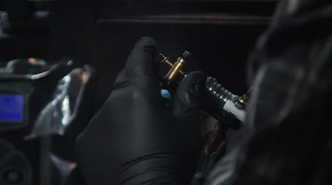 Tattoo Gun Stock Footage 28299148