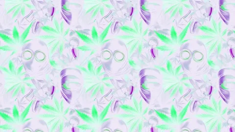 Tattoo Hemp Ascent – Vertical Motion Stock Footage 306474899