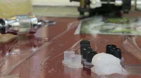 Tattoo ink Machine Stock Footage 12315143