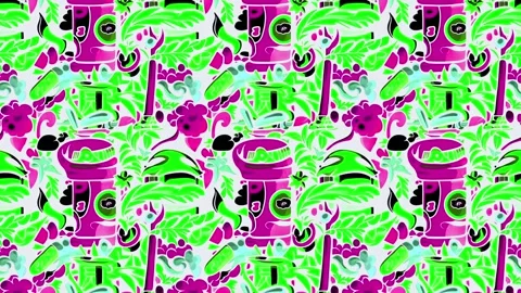 Tattoo Joint Rush – Vertical motion Stock Footage 306482056