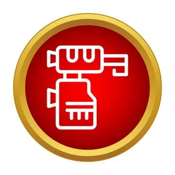 Tattoo machine icon creating body art concept Stock Illustration