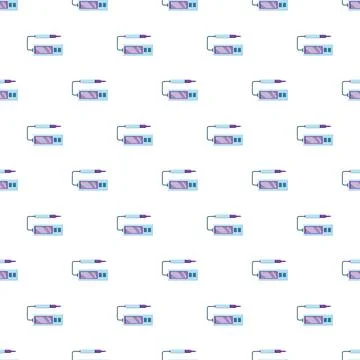 Tattoo machine pattern creating seamless body art background 스톡 일러스트