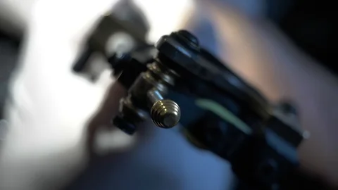 Tattoo machine work Stock Footage 87498210