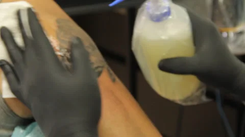 Tattoo shop Stock Footage 36741227
