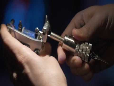 Tattooing  4k 動画素材 74481142