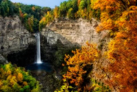 Taughannock falls Stock Photos
