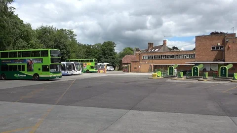 Taunton Bus Station Stock Footage 111558920