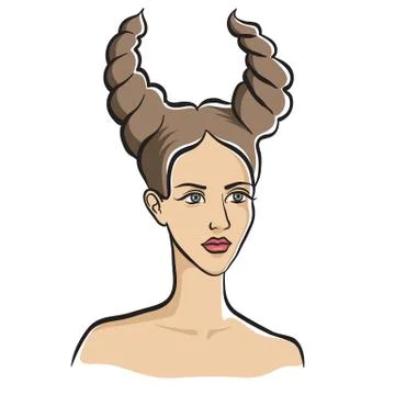Taurus - astrological symbol Иллюстрация