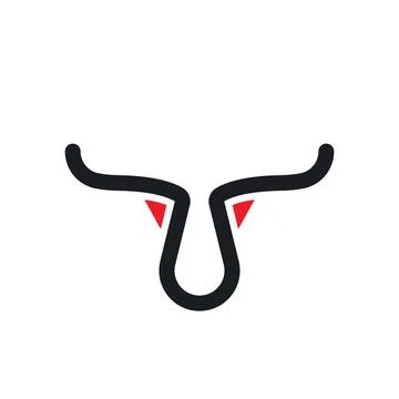 Taurus icon vector illustration concept design template Stock Illustration