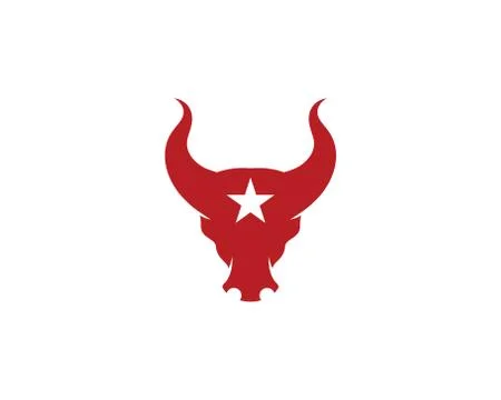 Taurus Logo Template vector icon Stock Illustration