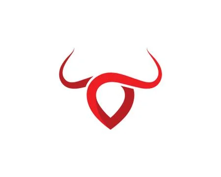 Taurus Logo Template vector icon Stock Illustration