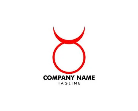 Taurus logo template vector icon illustration design Stock Illustration