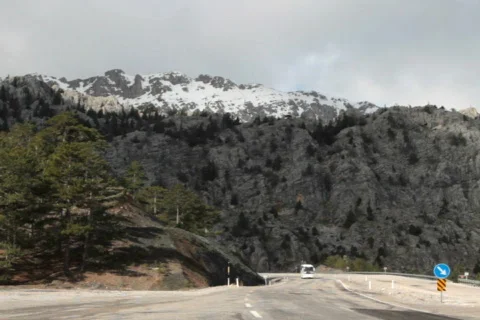 Taurus mountain range Stock Footage