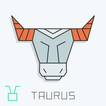 Taurus sign Stock Illustration