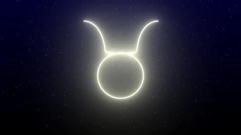 Taurus star zodiac star taurus animation... | Stock Video | Pond5