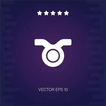 Taurus vector icon Illustrazione stock