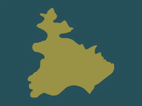 Tavush, Armenia. Solid color shape 스톡 일러스트