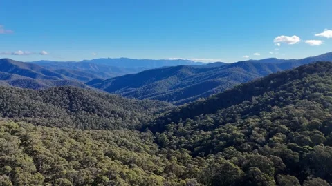 Tawonga Gap Aerial Stock Footage 338277731