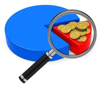 The tax analysis Stock Illustration