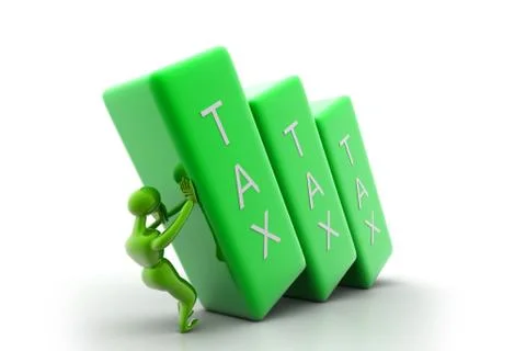 Tax bar Stock Illustration