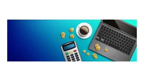 Tax Calculation Accountant At Workspace Vector Illustrazione stock