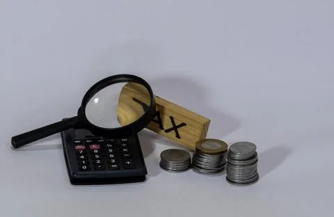 Tax Calculation Concept Stock Photos